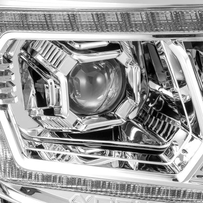AlphaRex (PRO-Series) 2005-2011 Toyota Tacoma Halogen Projector Headlights - Chrome