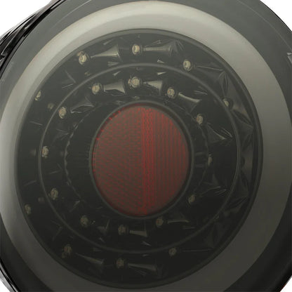 AlphaRex (PRO-Series) 2005-2013 Chevy Corvette LED Tail Lights - Jet Black
