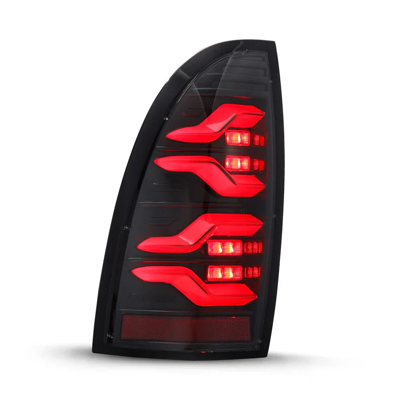 AlphaRex (LUXX-Series) 2005-2015 Toyota Tacoma LED Tail Lights - Alpha-Black