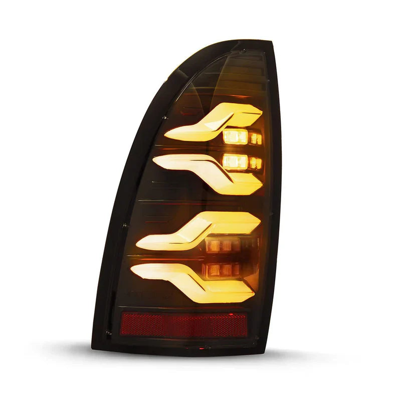 AlphaRex (LUXX-Series) 2005-2015 Toyota Tacoma LED Tail Lights - Alpha-Black