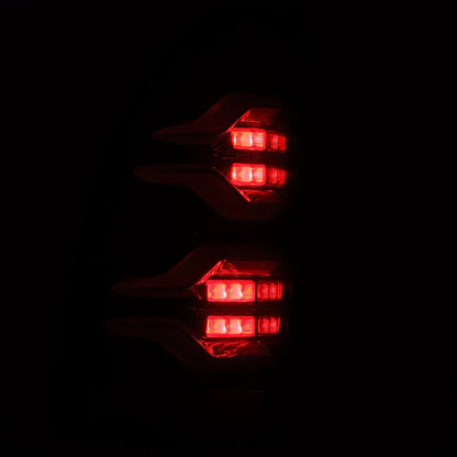 AlphaRex (LUXX-Series) 2005-2015 Toyota Tacoma LED Tail Lights - Alpha-Black