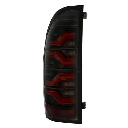AlphaRex (LUXX-Series) 2005-2015 Toyota Tacoma LED Tail Lights - Black-Red