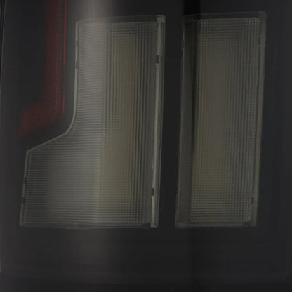 AlphaRex (NOVA-Series) 2005-2015 Toyota Tacoma Prismatic LED Tail Lights - Alpha-Black