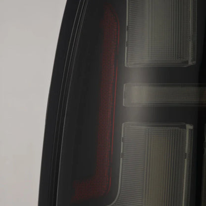 AlphaRex (NOVA-Series) 2005-2015 Toyota Tacoma Prismatic LED Tail Lights - Alpha-Black