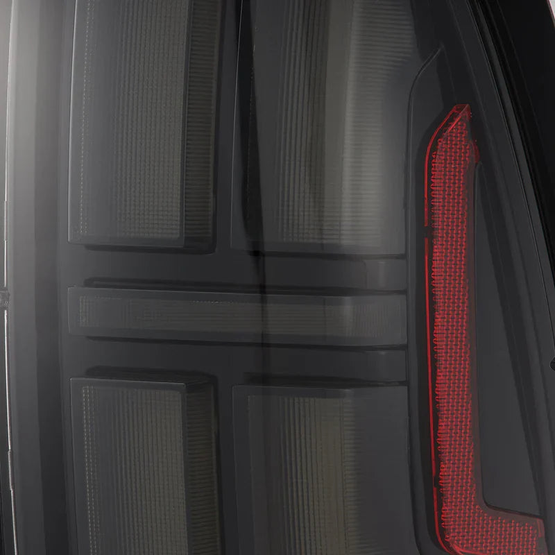 AlphaRex (NOVA-Series) 2005-2015 Toyota Tacoma Prismatic LED Tail Lights - Black