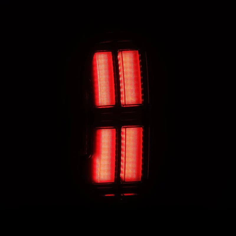 AlphaRex (NOVA-Series) 2005-2015 Toyota Tacoma Prismatic LED Tail Lights - Black
