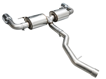 AWE Touring Edition Axle Back Exhaust for BMW G2X 330i/430i - Chrome Silver