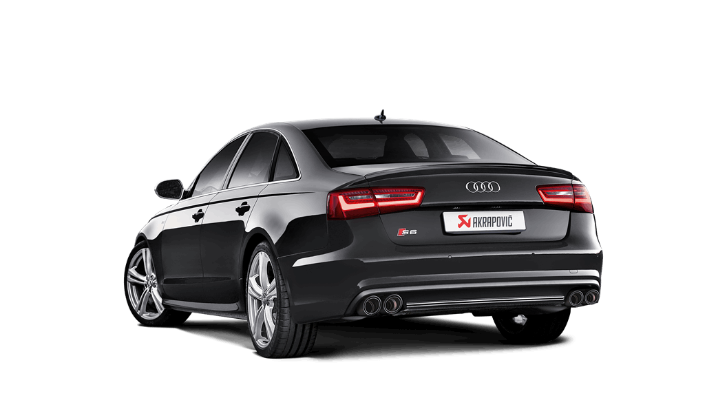 Akrapovic Audi C7 S7 Sportback Evolution Exhaust System w/ Carbon Tips (Titanium)