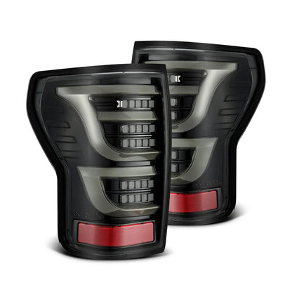 AlphaRex (LUXX-Series) 2007-2013 Toyota Tundra LED Tail Lights - Alpha Black