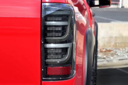 AlphaRex (LUXX-Series) 2007-2013 Toyota Tundra LED Tail Lights - Alpha Black
