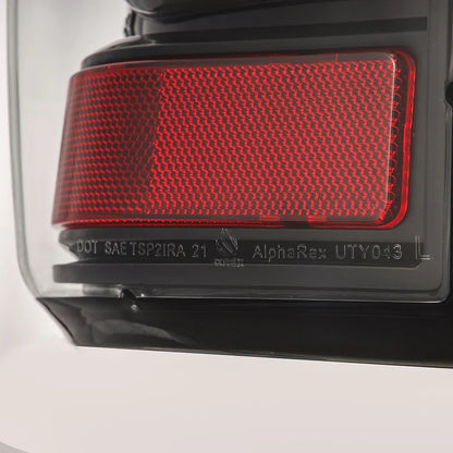 AlphaRex (LUXX-Series) 2007-2013 Toyota Tundra LED Tail Lights - Alpha Black
