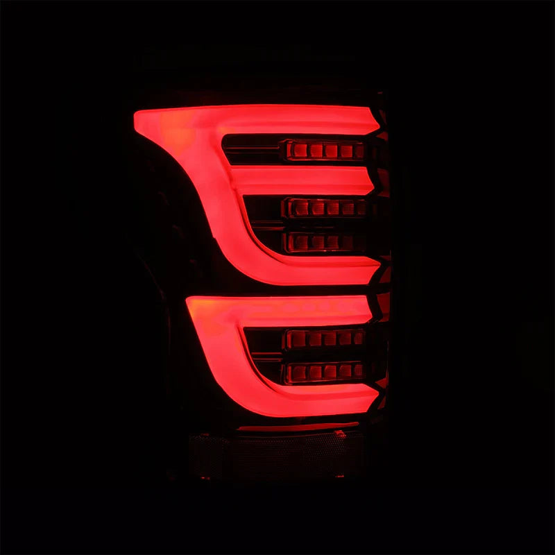 AlphaRex (LUXX-Series) 2007-2013 Toyota Tundra LED Tail Lights - Alpha Black