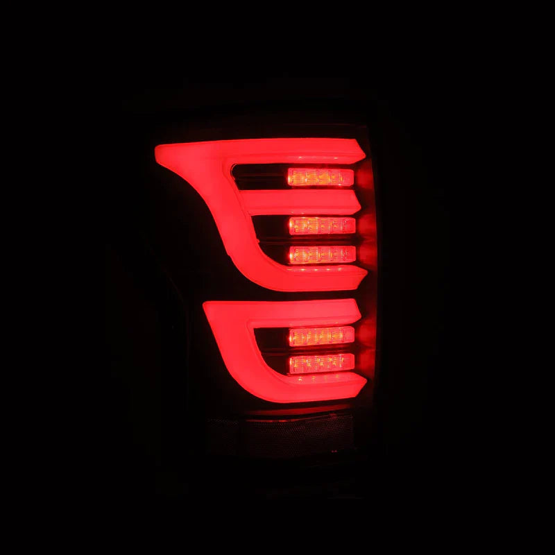 AlphaRex (LUXX-Series) 2007-2013 Toyota Tundra LED Tail Lights - Black