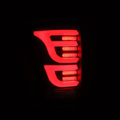 AlphaRex (LUXX-Series) 2007-2013 Toyota Tundra LED Tail Lights - Black