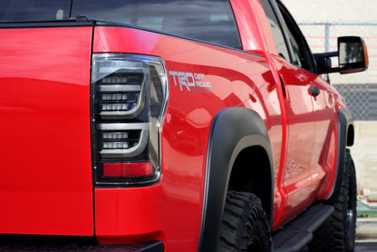 AlphaRex (LUXX-Series) 2007-2013 Toyota Tundra LED Tail Lights - Black