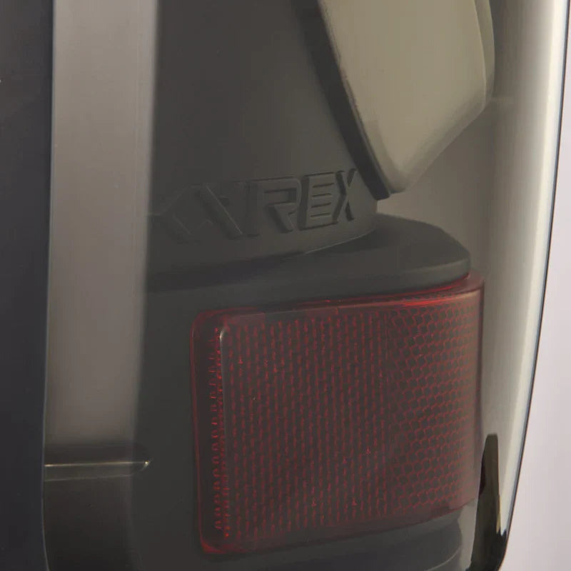 AlphaRex (LUXX-Series) 2007-2013 Toyota Tundra LED Tail Lights - Black