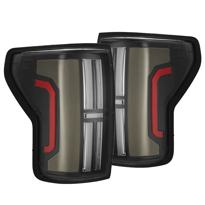AlphaRex (NOVA-Series) 2007-2013 Toyota Tundra Prismatic LED Tail Lights - Black