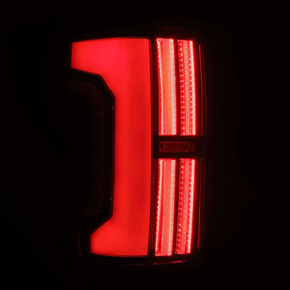 AlphaRex (NOVA-Series) 2007-2013 Toyota Tundra Prismatic LED Tail Lights - Black