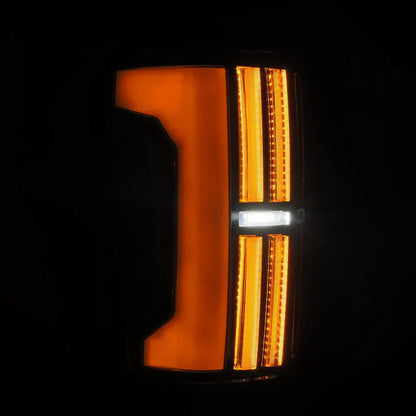AlphaRex (NOVA-Series) 2007-2013 Toyota Tundra Prismatic LED Tail Lights - Black