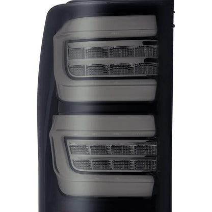 AlphaRex (PRO-Series) 2007-2013 Toyota Tundra LED Tail Lights - Jet Black