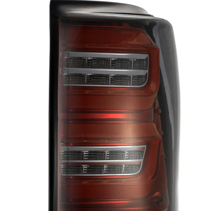 AlphaRex (PRO-Series) 2007-2013 Toyota Tundra LED Tail Lights - Red Smoke