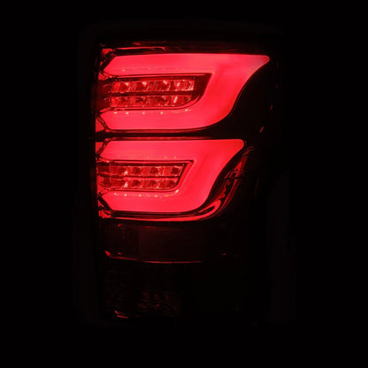 AlphaRex (PRO-Series) 2007-2013 Toyota Tundra LED Tail Lights - Red Smoke
