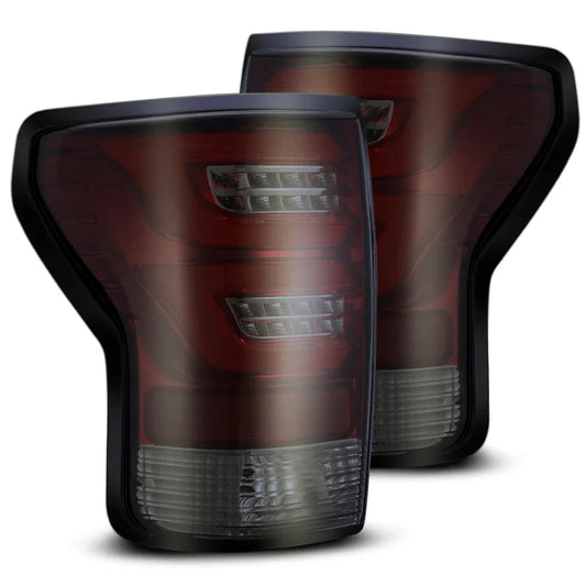 AlphaRex (PRO-Series) 2007-2013 Toyota Tundra LED Tail Lights - Red Smoke