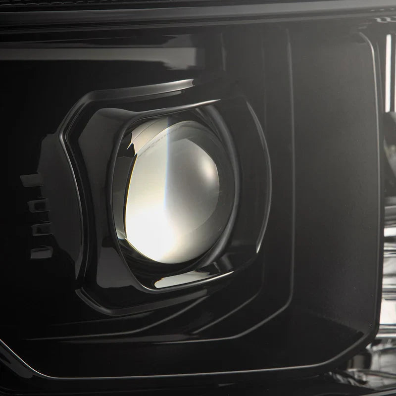 AlphaRex (LUXX-Series) 2007-2013 Toyota Tundra/2008-2017 Toyota Sequoia G2 LED Projector Headlights with Level Adjuster - Alpha-Black
