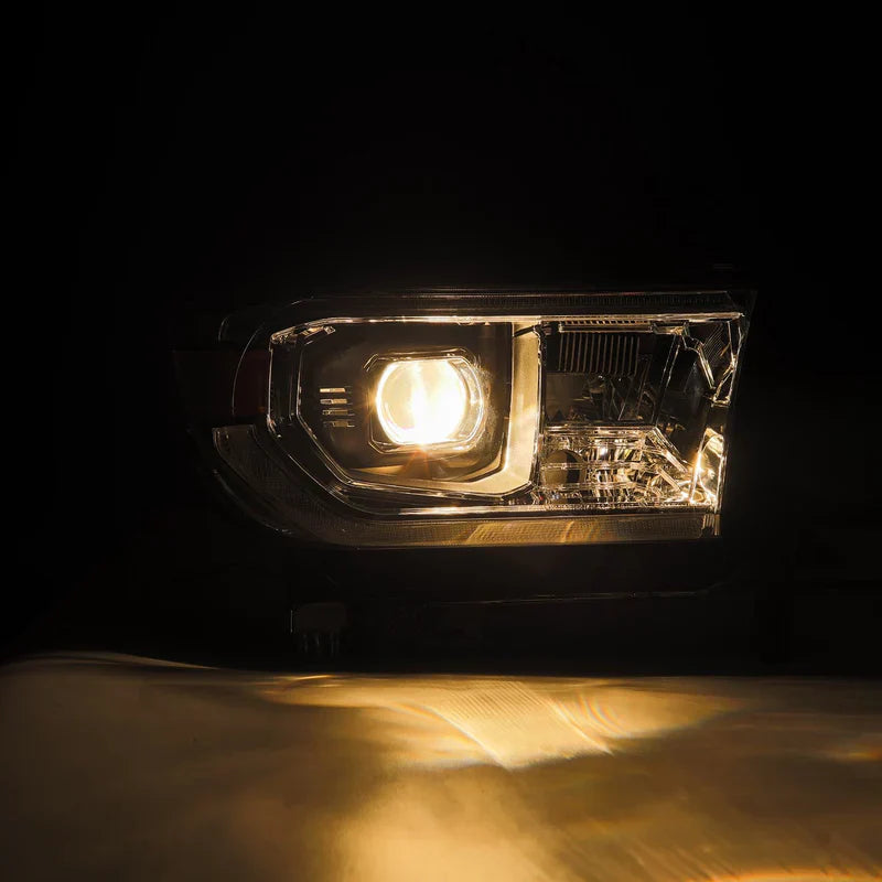 AlphaRex (LUXX-Series) 2007-2013 Toyota Tundra/2008-2017 Toyota Sequoia G2 LED Projector Headlights with Level Adjuster - Chrome