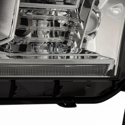 AlphaRex (LUXX-Series) 2007-2013 Toyota Tundra/2008-2017 Toyota Sequoia G2 LED Projector Headlights with Level Adjuster - Chrome