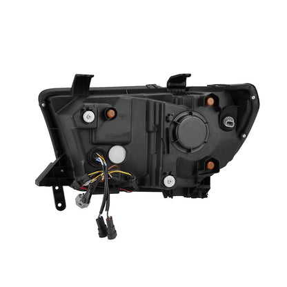 AlphaRex (NOVA-Series) 2007-2013 Toyota Tundra/2008-2017 Toyota Sequoia G2 LED Projector Headlights with Level Adjuster - Alpha Black