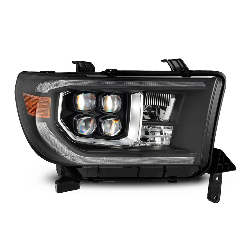 AlphaRex (NOVA-Series) 2007-2013 Toyota Tundra/2008-2017 Toyota Sequoia G2 LED Projector Headlights with Level Adjuster - Black