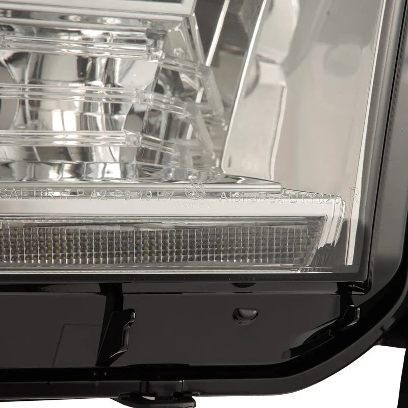 AlphaRex (NOVA-Series) 2007-2013 Toyota Tundra/2008-2017 Toyota Sequoia G2 LED Projector Headlights with Level Adjuster - Chrome