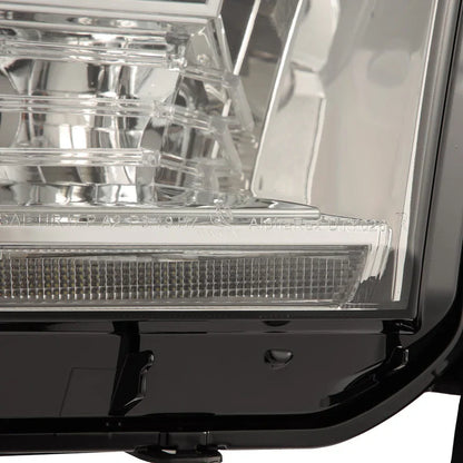 AlphaRex (NOVA-Series) 2007-2013 Toyota Tundra/2008-2017 Toyota Sequoia G2 LED Projector Headlights with Level Adjuster - Chrome