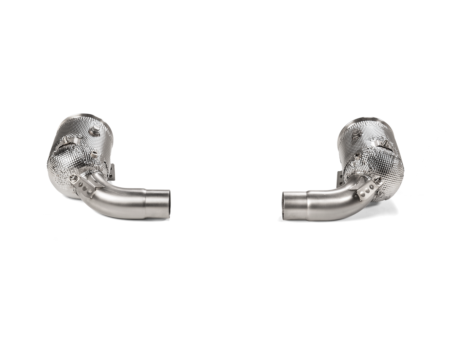 Akrapovic L-PO/SS/6 - 2025 Porsche 911 Carrera /T/S/4S/Cabriolet/Targa (992.2) Link Pipe Set w/ Cat (SS)