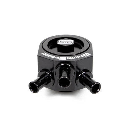 Grimmspeed Air/Oil Separator Black For Subaru 08-14 WRX 05-09 LGT/OBXT 09-13 FXT