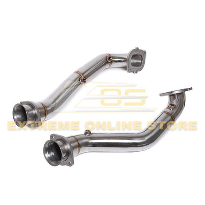 Corvette C7 3" Stainless Steel Race Series Catless Downpipe