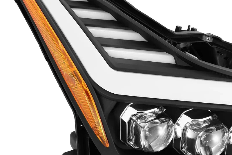 AlphaRex (NOVA-Series) 2008-2013 Infiniti G37 Coupe/2014-2015 Q60 Coupe LED Projector Headlights G2 - Black