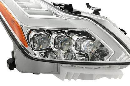 AlphaRex (NOVA-Series) 2008-2013 Infiniti G37 Coupe/2014-2015 Q60 Coupe LED Projector Headlights G2 - Chrome