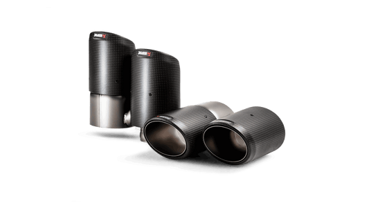 Akrapovic 2018+ Porsche Cayenne V6 (536) Tail Pipe Set (Carbon)