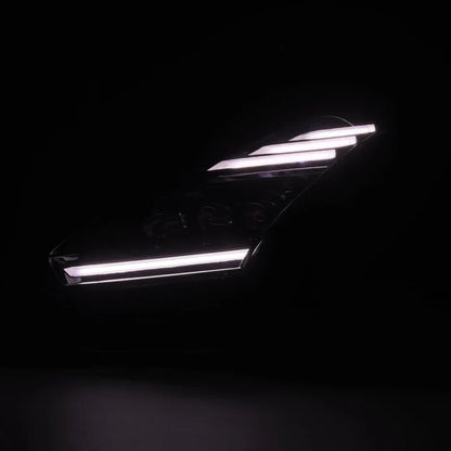 AlphaRex (NOVA-Series) 2009-2025 Nissan GT-R LED Projector Headlights - Alpha-Black