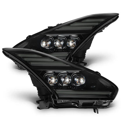 AlphaRex (NOVA-Series) 2009-2025 Nissan GT-R LED Projector Headlights - Alpha-Black