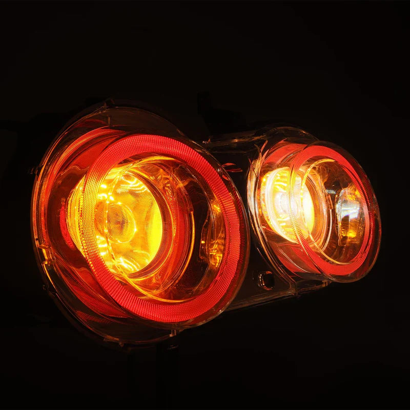 AlphaRex (NOVA-Series) 2009-2025 Nissan GT-R Prismatic LED Tail Lights - Clear