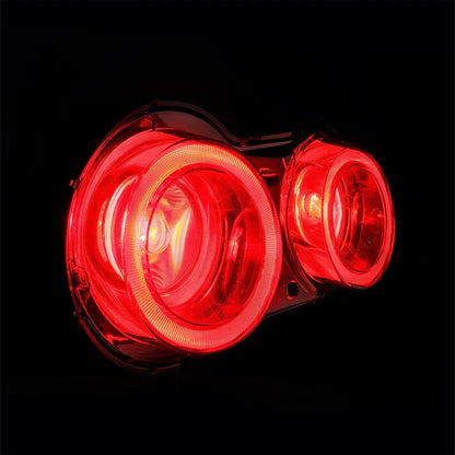 AlphaRex (NOVA-Series) 2009-2025 Nissan GT-R Prismatic LED Tail Lights - Red Clear