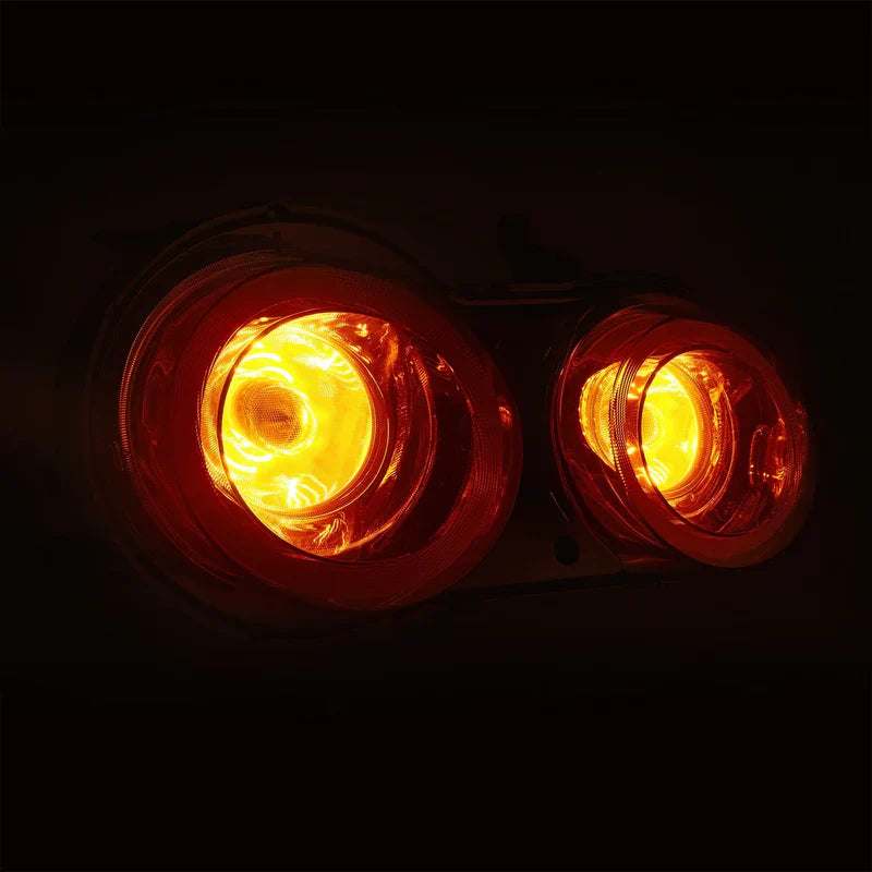 AlphaRex (NOVA-Series) 2009-2025 Nissan GT-R Prismatic LED Tail Lights - Red Smoke