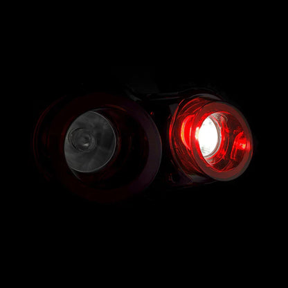 AlphaRex (NOVA-Series) 2009-2025 Nissan GT-R Prismatic LED Tail Lights - Red Smoke
