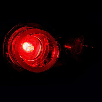 AlphaRex (NOVA-Series) 2009-2025 Nissan GT-R Prismatic LED Tail Lights - Red Smoke