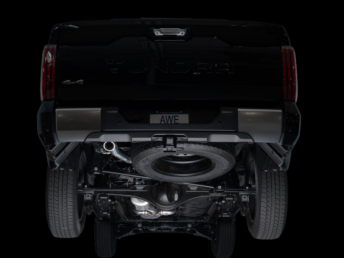 AWE 0FG Exhaust for 3rd Gen Toyota Tundra - BashGuard™ Only