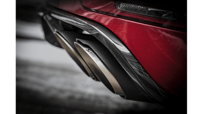 Akrapovic 95B Macan Turbo Evolution Exhaust System (Titanium) w/ Tip Set