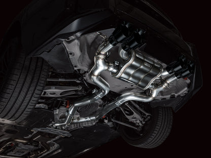 AWE SwitchPath™ Exhaust for BMW G87 M2 - Diamond Black Tips